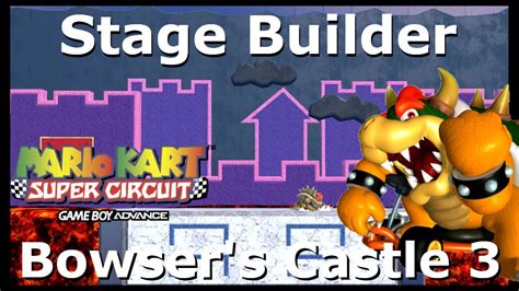 Super Smash Bros Ultimate Stage Builder Bowsers Castle 3 Youtube