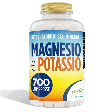 Potassio E Magnesio 700 Compresse Lunga Durata Noebis Pharma