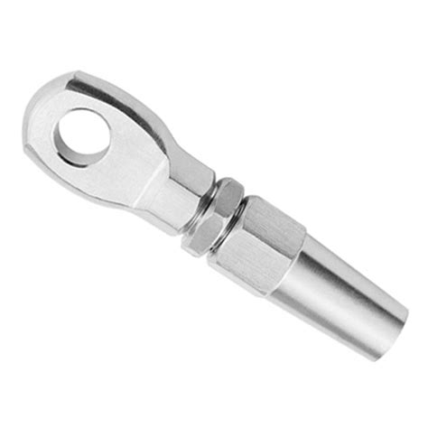 Buy Youcy Stainless Steel Wire Rope Connector Swageless Eye Terminal