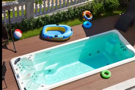 balboa system outdoor 6 meter acrylic swim spa with massage hot tubs buy hot tubs outdoor spa