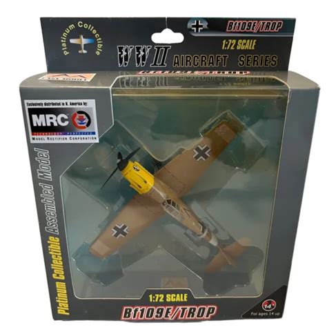 Easy Model Platinum Collectible Wwii Aircraft Bf109etrop 37280 2000
