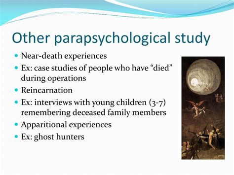 Ppt Parapsychology Powerpoint Presentation Free Download Id1408359