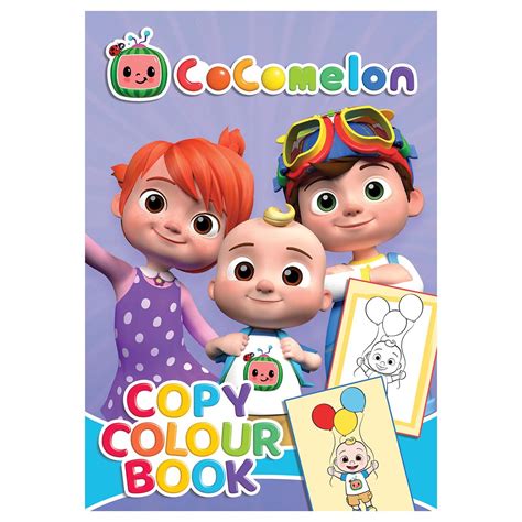 Cocomelon Activity Colouring And Sticker Books For Kids Ebay