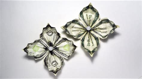 15simple Easy Dollar Bill Origami Flower Abookreviews