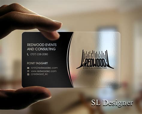 Professional Upmarket Event Planning Business Card Design For A
