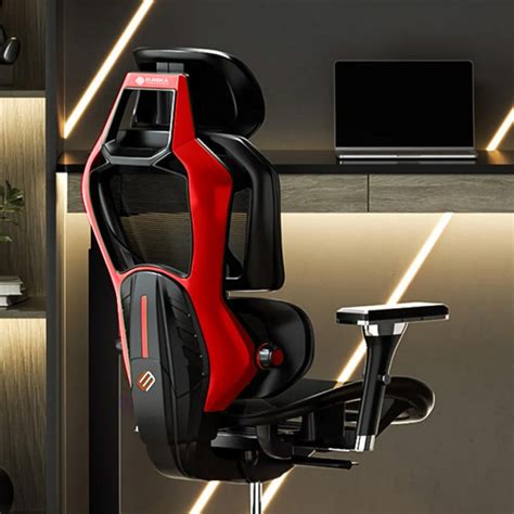 Eureka Ergonomic Typhon Gaming Chair Red огромный выбор кресел
