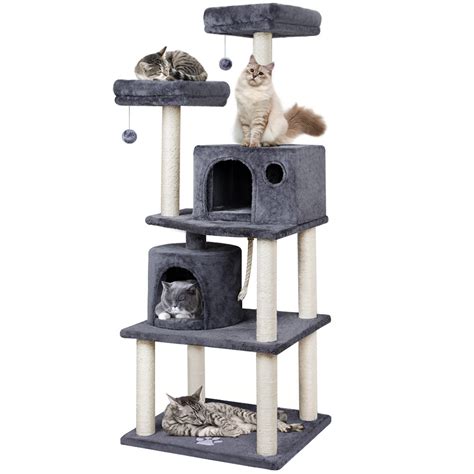 Beau Jardin Cat Tree For Large Cats Condos And Towers For Big Cats Wit