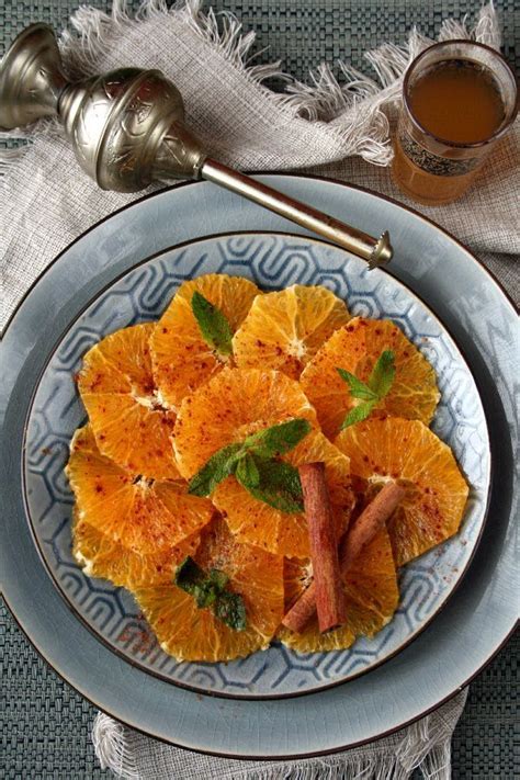 Moroccan Orange Salad With Cinnamon Is A Combination Of Soft And Subtle