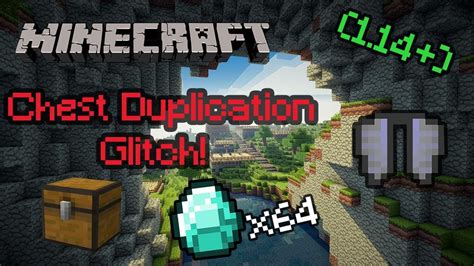 Minecraft Chest Duplication Any Item 114 Ps4 And Xbox Youtube