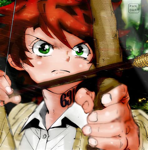 The Promised Neverland Chapter 51 Emma Minerva Hd By Amanomoon On