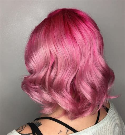 Розовый Цвет Волос Фото Каре Telegraph