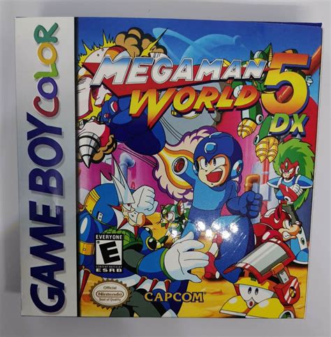 Mega Man World 5 Dx Version Gbc Colorized Version Ebay