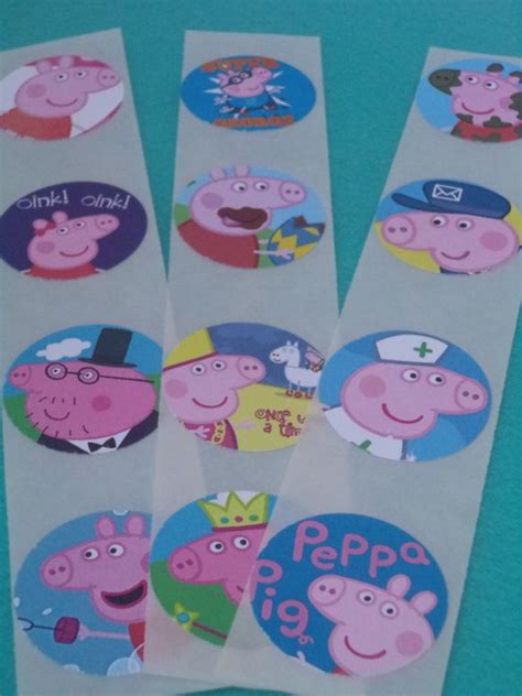 Peppa Pig Birthday Party 15 Inch Stickers Perfect For Party Favors