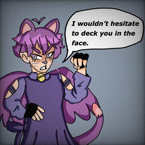 so, uh, i made fanart of my version of an uwu cat. 😳 : GLCsister