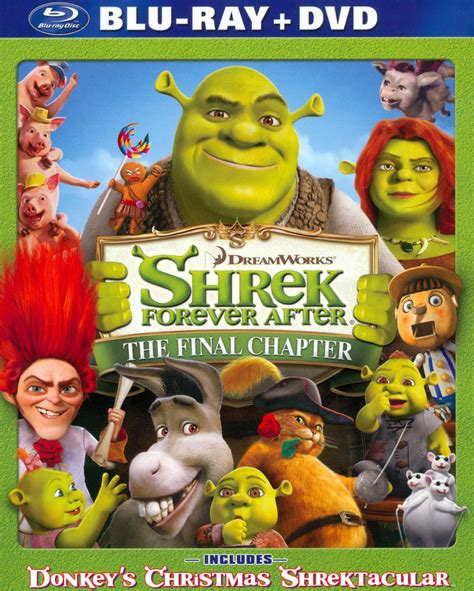 Shrek Forever Afterdonkeys Christmas Shrektacular 2 Discs Blu Ray