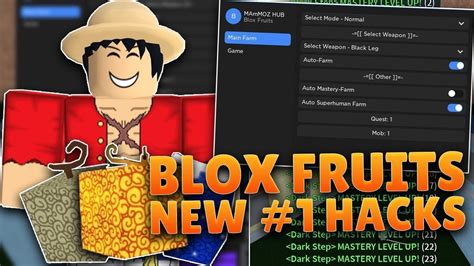 New Blox Fruits Script Hack Gui Auto Farm Give All Fruits