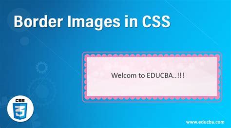 Border Images In Css Border Images Properties With Examples