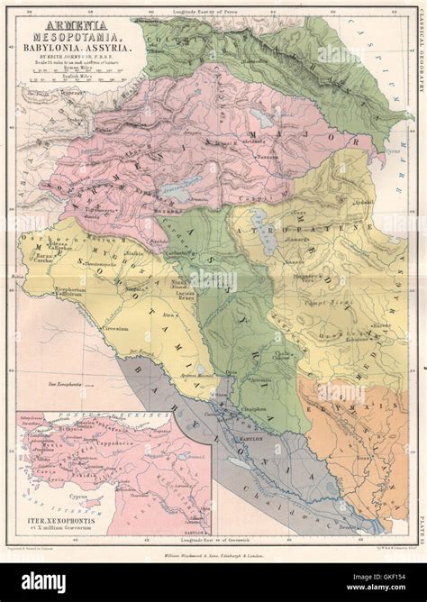 Ancient Armenia Mesopotamia Babylonia Assyria Iraq Johnston Stock