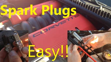 How To Change Spark Plugs And Wires On A Corvette Youtube