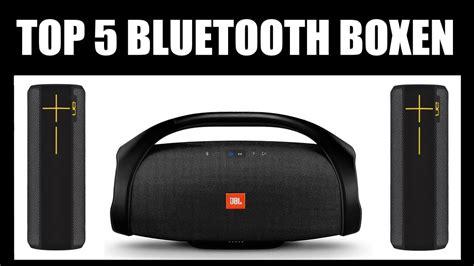 Beste 5 Bluetooth Lautsprecher 2019 ★ Bluetooth Lautsprecher Box Test ★ Bluetooth Box