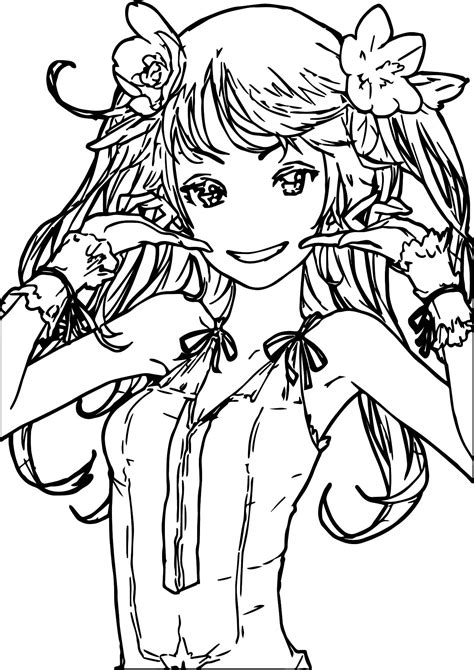 Anime Coloring Pages For Adults Coloring Pages