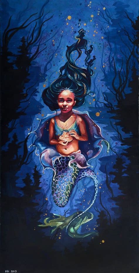 Pin By Chispita Ninfa On Fantasia Black Mermaid Mermaid Art