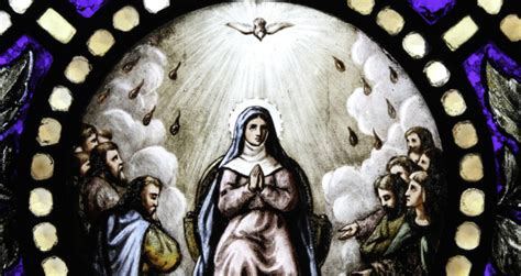 The Holy Spirit And Mary Lessons For Pentecost