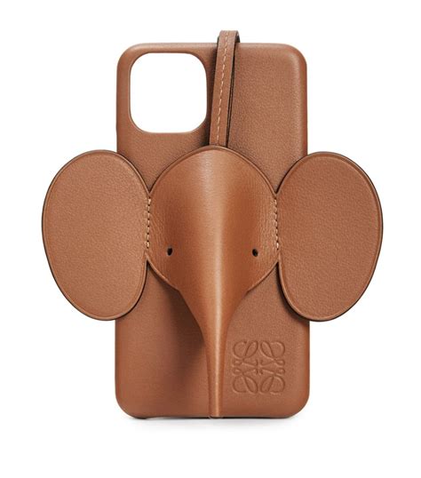 Loewe Brown Elephant Iphone 11 Pro Case Harrods Uk