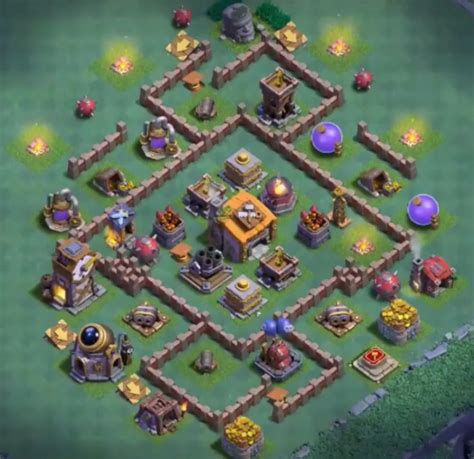 Town hall upgrade till the 6th level will take 4 days and will cost 750,000 gold coins. Strategi Jitu Base Aula Tukang Level 6 COC Update Terbaru ...