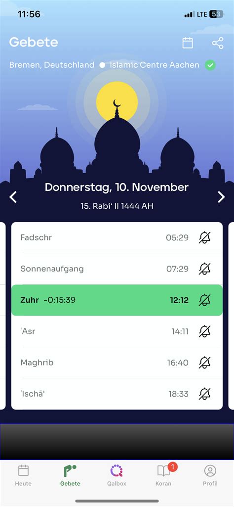 Gebetszeit Erklären? (Islam, Muslime, Gebet)