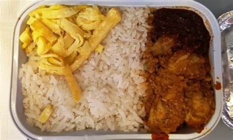 Nasi lemak is considered to be one of the most famous and commonly served breakfasts in malay cuisine. AirAsia Airplane Menu Food Review Toronto Seoulcialite Pak ...
