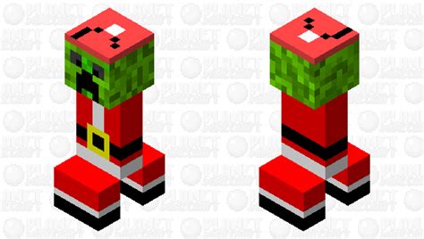 Christmas Creeper Minecraft Mob Skin