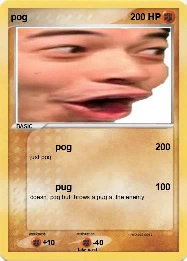 Pokémon Pog 72 72 Pog My Pokemon Card