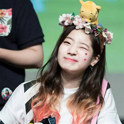 Her Tangerine Hair And The Hearts On Her Face Cute Dubu