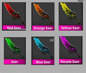 1 seer = 50 robux. 🤍🖤COLORED SEER SET MM2🤍🖤*fast Delivery* Cheapest Price ...