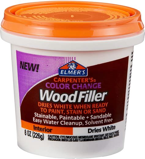 First wood project is turning a live edge piece of pine into a kitchen island, but i think i've run into a problem. Elmer's Carpenter's Color Change Wood Filler - Garden ...