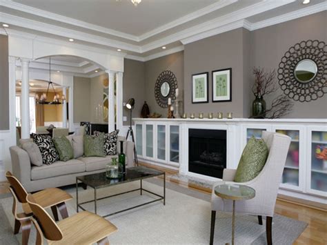 Sherwin Williams Amazing Gray Grey Living Room Paint Color 