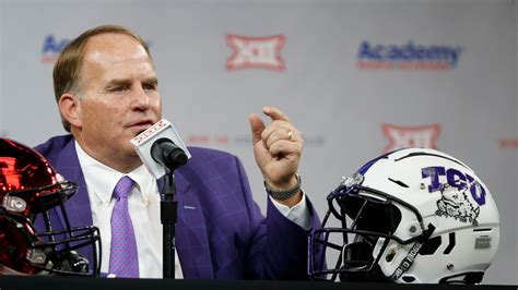 Gary Pattersons Abrupt End At TCU Gives Horned Frogs Early Start On Coaching Carousel