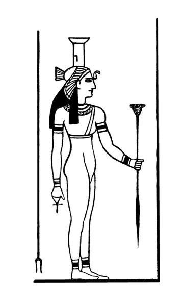 Egyptian God Nephthys Print 13751655 Canvas Framed Photos