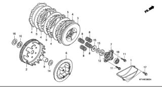 Clutch plate clutch disc clutch bearing. menukar klac motor ex5 secara menual - Cakap Pomen Motor