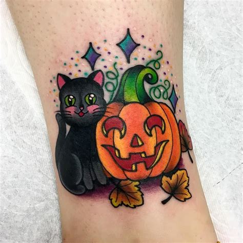 Nicole met thom in 2019 while filming the x factor. See this Instagram photo by @goldlagrimas • 2,987 likes | Cute halloween tattoos, Halloween ...