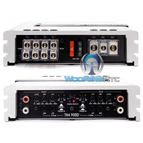 TN4.900D - Soundstream 4-Channel 900W Class D Full Range Amplifier