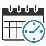 Icon Schedule Scheduler Calendar Clock Planner Jadwal