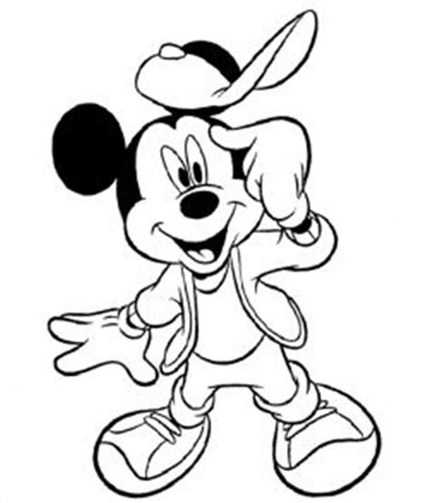 Gambar Buku Belajar Mewarnai Gambar Mickey Mouse Anak Kartun Di Rebanas