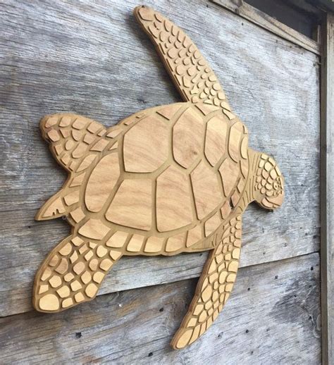 Wooden Sea Turtle By Southernkeeps On Etsy Etsy Turtle Sea Turtle