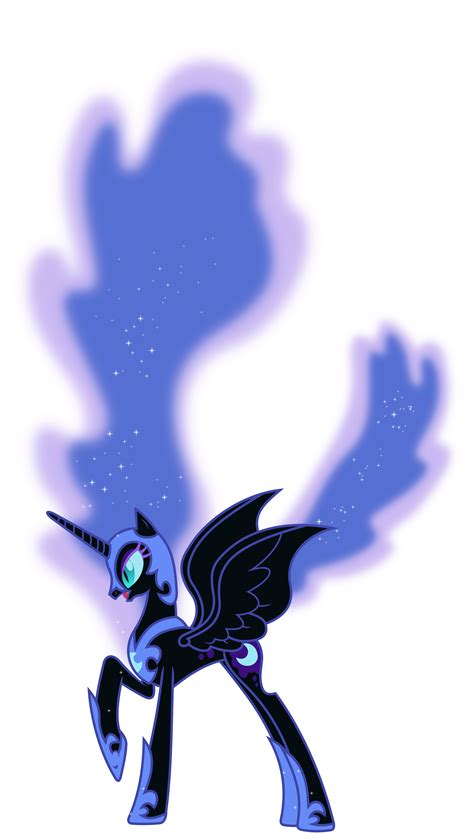 Nightmare Moon Showing Off By 90sigma On Deviantart