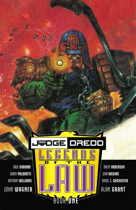 Judge Dredd Legends Of The Law Book By John Wagner Alan Grant Anthony Williams Brent