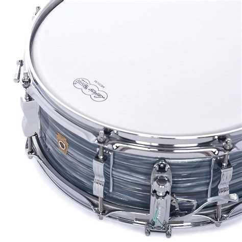 Ludwig 55x14 Legacy Mahogany Jazz Fest Snare Drum Vintage Blue Oyster