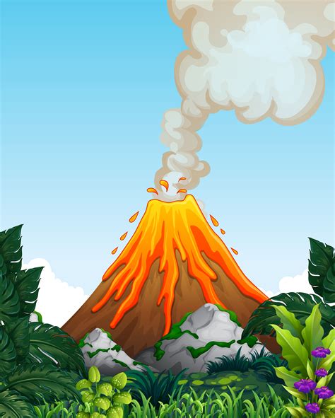 Find the perfect with volcano volcanic eruption stock illustrations from getty images. A dangerous volcano eruption - Download Free Vectors, Clipart Graphics & Vector Art