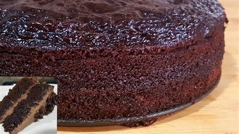 Rich Moist Chocolate Sponge Cake Recipe New Foolproof Method Best Base For Chocolate Cakes